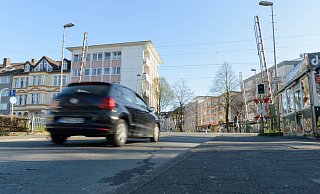 Das Rosentor in Paderborn soll künftig für den Autoverkehr gesperrt werden.  - Lena Henning