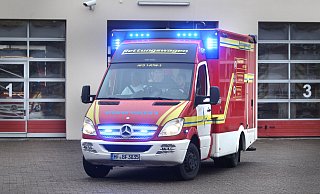 Der Rettungsdienst war von morgens bis nachmittags im Dauereinsatz und brauchte Unterstützung. - Frank-Michael Kiel-Steinkamp