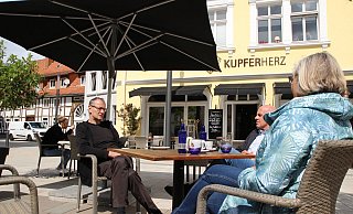 Die Reservierungen beim Kupferherz sind voll. An Gewinn ist momentan trotzdem nicht zu denken. - Jan-Henrik Gerdener