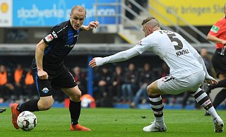 Dauerläufer in Diensten des SCP: Sven Michel, hier noch bei einem Spiel aus der 2. Liga zu sehen. - Bongarts/Getty Images
