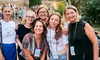 Julia Zielinski und das Team von Udruga Breza entwickelten und betreuten Workshops für ein einwöchiges Festival. - HAWK/Privat