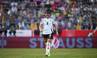 Hinter Lena Oberdorf liegt ein schwieriges Jahr 2024. - Sebastian Christoph Gollnow/dpa