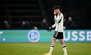 Kai Havertz spielte in der Nationalmannschaft auf der linken Abwehrseite. - Robert Michael/dpa