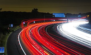Hochgefährliche Drängelei auf der A2. - Symbolfoto