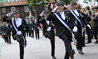Drei Tage lang feierten die St.-Josef-Schützen ein klingendes Schützenfest mit den musikalischen Majestäten Gerd und Nicole Unruhe - Silke Riethmüller