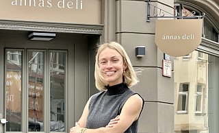 Das Café "ánnas deli" von Anna Schulke an der Teutoburger Straße. - Stefan Becker