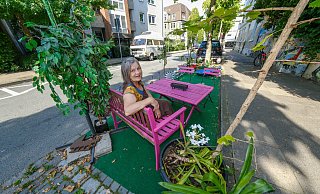 Elke Werneburg in ihrem Refugium. - Andreas Zobe