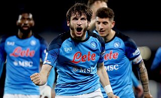 Der SSC Neapel bleibt in der Serie A auf Titelkurs. - Alessandro Garofalo/LaPresse via AP/dpa