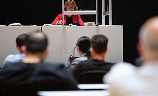 Rechtspflegerin Anja Gellert managte die Zwangsversteigerung eines Abrisshauses an der Detmolder Straße. - Peter Unger