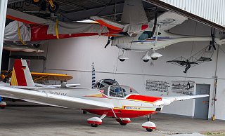 1973 wurde der Flugplatz Haxterberg eröffnet. - Niklas Tüns