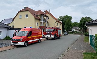 Vor Ort konnte die Feuerwehr Borgentreich die Situation schnell klären. - Feuerwehr Borgentreich