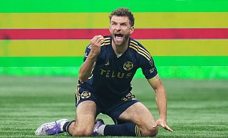 Thomas Müller ist mit den Vancouver Whitecaps noch im Rennen um den Titel in der MLS. (Archivfoto) - DARRYL DYCK/The Canadian Press via AP/dpa
