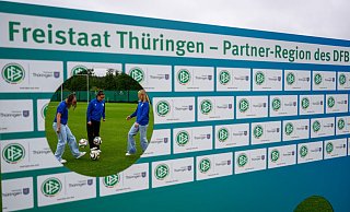 Thüringen wird Partnerregion des DFB. - Hendrik Schmidt/dpa