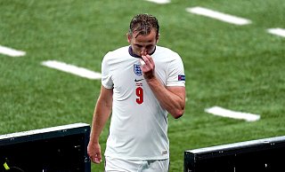 Frustriert: England-Kapitän Harry Kane. - Foto: Mike Egerton/PA Wire/dpa