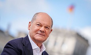 Bundeskanzler Olaf Scholz (SPD) ist «ganz zuversichtlich, dass wir den Haushalt im Juli auf den Weg bringen». - Kay Nietfeld/dpa