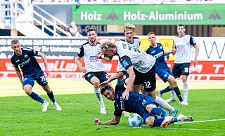 Der SC Paderborn und SSV Ulm trennten sich 0:0. - David Inderlied/dpa