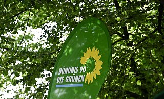 Die Partei Bündnis90/Die Grünen ist Teil der Ampel-Koalition. - Jens Kalaene/dpa