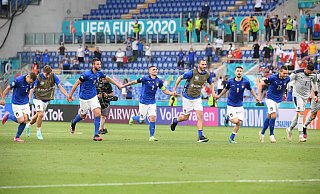 Italien gab im Turnier bislang am meisten Torschüsse ab. - Foto: Alberto Lingria/POOL Reuters/dpa