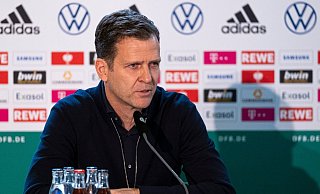Nimmt die Nationalspieler in die Pflicht: DFB-Direktor Oliver Bierhoff. - Foto: Thomas Boecker/DFB/dpa