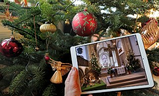 Viele Herforder werden sich den Gottesdienst per Streaming ins Wohnzimmer an den eigenen Weihnachtsbaum holen. - Frank-Michael Kiel-Steinkamp