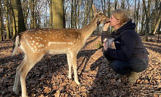 Das Foto zeigt, dass zwischen Linus und seiner Ziehmutter Nicole Gröger von Anfang an eine innige Liebe herrscht. - Elke Niedringhaus-Haasper