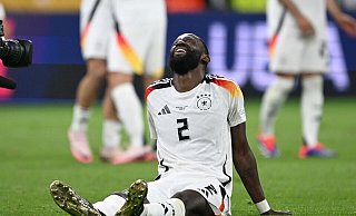 Zog sich gegen die Schweiz eine Zerrung zu: Antonio Rüdiger. - Federico Gambarini/dpa