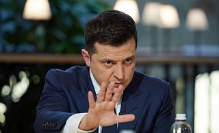 Wolodymyr Selenskyj, Präsident der Ukraine. - Foto: Uncredited/Ukrainian Presidential Press Off/AP/dpa