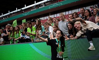 Die Spanierin Nuria Rábano verlässt den VfL Wolfsburg und wechselt in die USA. - Fabian Strauch/dpa
