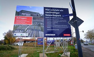 Die Investoren planen in Gütersloh den Bau von 8.600 Quadratmetern Hallenfläche plus 1.400 Quadratmeter Büro- und Mezzanine-Fläche. Ob die Mieter schon gefunden sind, ist unklar. - Andreas Frücht