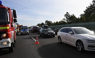 Ungewöhnlicher Unfall auf der Autobahn 2 zwischen den Anschlussstellen Bielefeld-Süd und -Ost. - Symbolfoto: Andreas Eickhoff