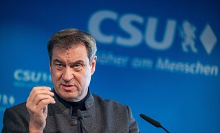 «Natürlich ist das verfassungswidrig»: Markus Söder. - Peter Kneffel/dpa