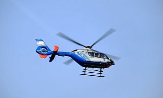 An der Aktion war auch ein Polizeihubschrauber aus Dortmund beteiligt. - Symbolbild Pixabay