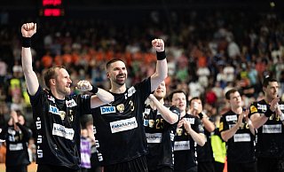 Die Füchse Berlin treffen im Endspiel der Champions League auf den SC Magdeburg. - Marius Becker/dpa