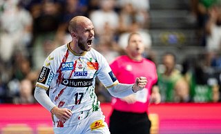Der SC Magdeburg ist den Füchsen Berlin ins Finale der Champions League gefolgt. - Marius Becker/dpa