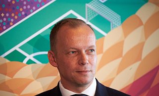 EM-OK-Geschäftsführer Markus Stenger fordert Anstrengungen für eine erfolgreiche EM 2024. - Thomas Frey/dpa