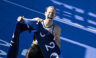 Olympia-Gold ist für Laura Lindemann eine gute Verhandlungsbasis. - Marijan Murat/dpa