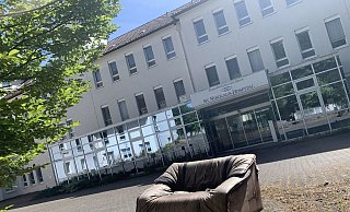 Am Wochenende ist es zu zwei Einbrüchen in das alte Bürener Krankenhaus gekommen. - Jens Reddeker