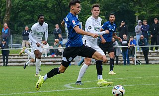 Monti Theiß und die Oberligamannschaft des DSC Arminia empfangen am Sonntag den TuS Hiltrup. - Andreas Zobe