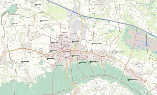 Die Karte zeigt das in 19, mit roten Linien voneinander getrennten, Wahlbezirke eingeteilte Wahlgebiet der Stadt Lübbecke zur Kommunalwahl im Herbst 2025. - Geobasis NRW/Stadt Lübbecke Die Karte zeigt das in 19, mit roten Linien voneinander getrennten, Wahlbezirke eingeteilte Wahlgebiet der Stadt Lübbecke zur Kommunalwahl im Herbst 2025. - Geobasis NRW/Stadt Lübbecke