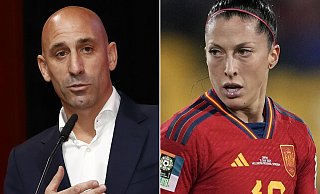 Der Kuss-Skandal um Jennifer Hermoso und Verbandschef Luis Rubiales überschattete Spaniens WM-Triumph. (Foto Archiv) - John Cowpland/Rfef/AP/EUROPA PRESS/dpa