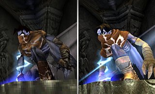 Im direkten Vergleich ist der grafische Unterschied zwischen Original und Remastered-Version von „Legacy of Kain: Soul Reaver 1 & 2 Remastered“ gut zu erkennen. - Aspyr