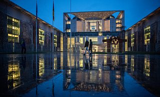 Spitzentreffen der Koalition im Bundeskanzleramt. - picture alliance/dpa
