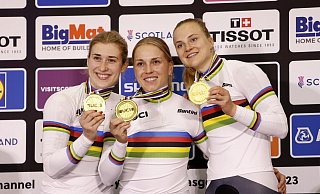 Die deutschen Teamsprinterinnen blieben diesmal ohne WM-Medaille. (Archivbild) - Will Matthews/Press Association/dpa