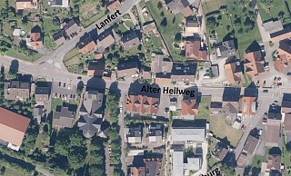 Im dritten Bauabschnitt wird der Alte Hellweg von der Einmündung der Wasserburg auf den Alten Hellweg auf Höhe der Straße im Tigg bis zum Lanfert erneuert. - Stadt Paderborn