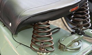 Ein Sattel eines Rollers. (Symbolfoto) - Pixabay