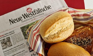 Frische Brötchen gibt es in Paderborn auch am Tag der Deutschen Einheit bei einigen Bäckereien. - Pauline Maus