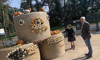 Das Gartenschaugelände ist ein großer Touristenmagnet der Kurstadt. Derzeit lockt das Kürbisfestival nach Bad Lippspringe. - Jens Reddeker