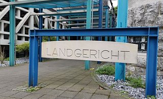 Im Landgericht Bielefeld wird verhandelt. - Susanne Barth