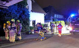 Mit einer lebensgfährlichen Rauchgasvergiftung war der Bewohner ins Krankenhaus eingeliefert worden. - Ralph Meyer