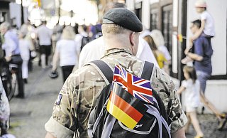 Der größte Teil der britischen Streitkräfte ist 2019 endgültig aus Paderborn abgezogen. - Birger Berbüsse